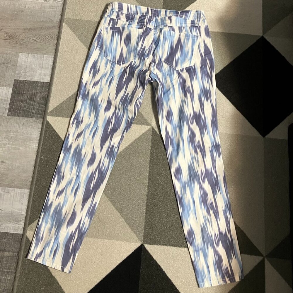 NWT INC International Concepts Tie Dye Streaked Skinny Leg Pants Women's Size 10 - Picture 4 of 8